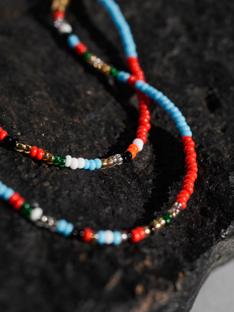 Mummy / Beaded necklace 001