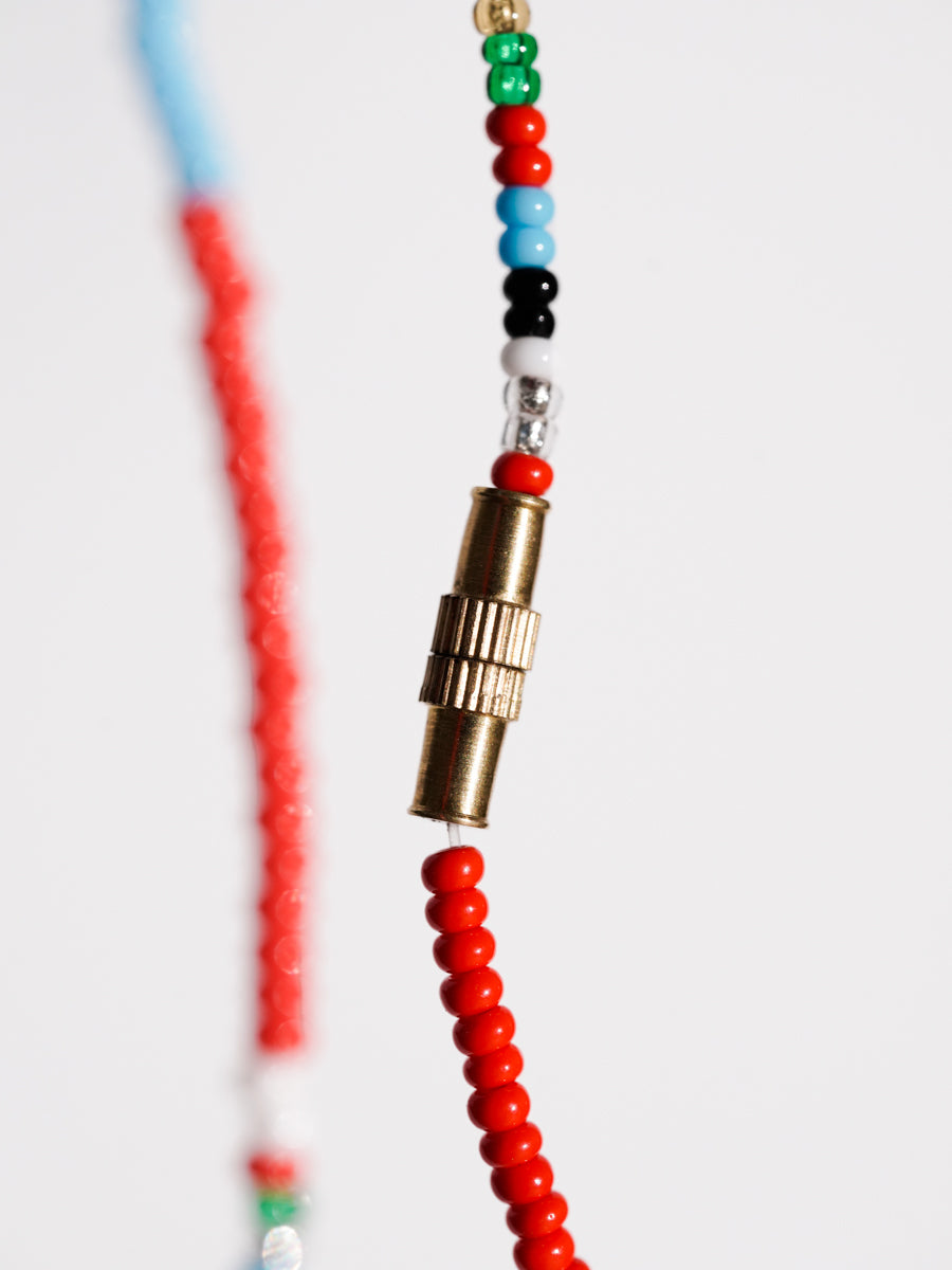 Mummy / Beaded necklace 001