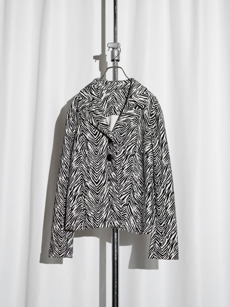 Graphic Chevron Jacket