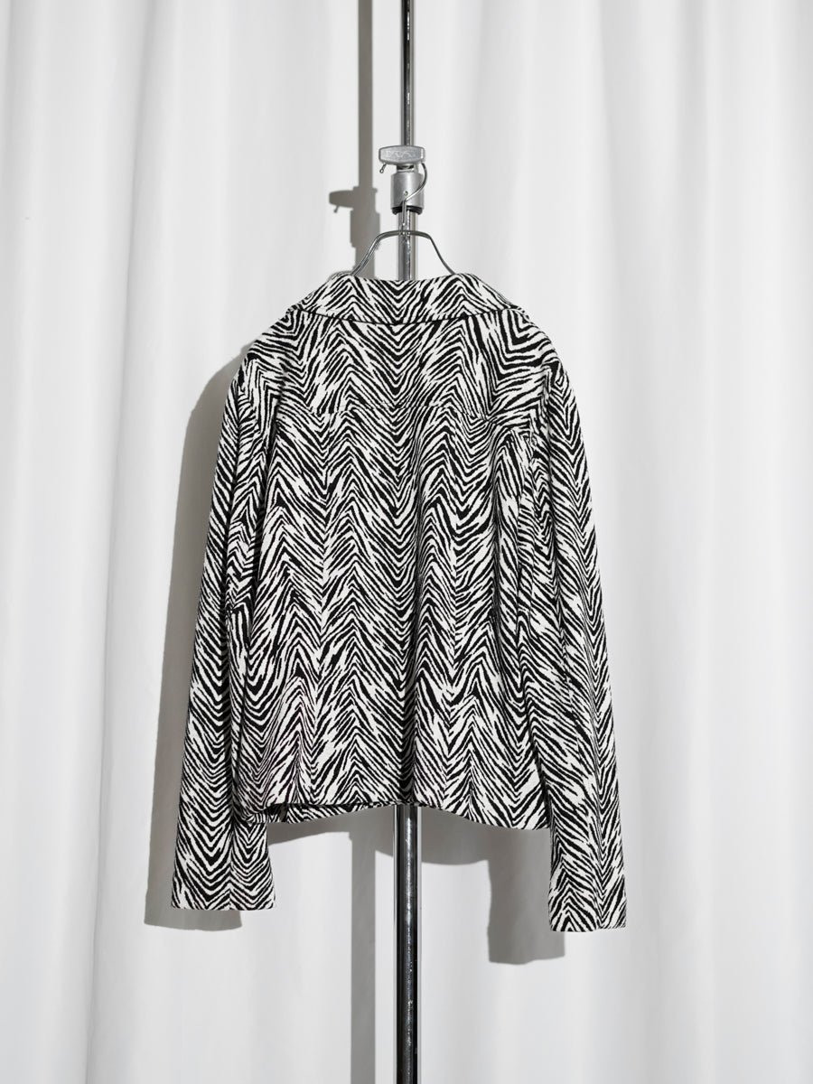 Graphic Chevron Jacket