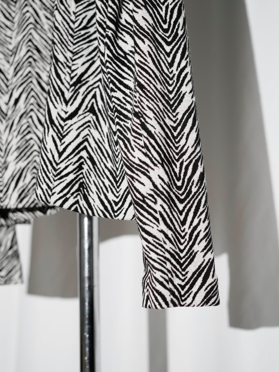 Graphic Chevron Jacket