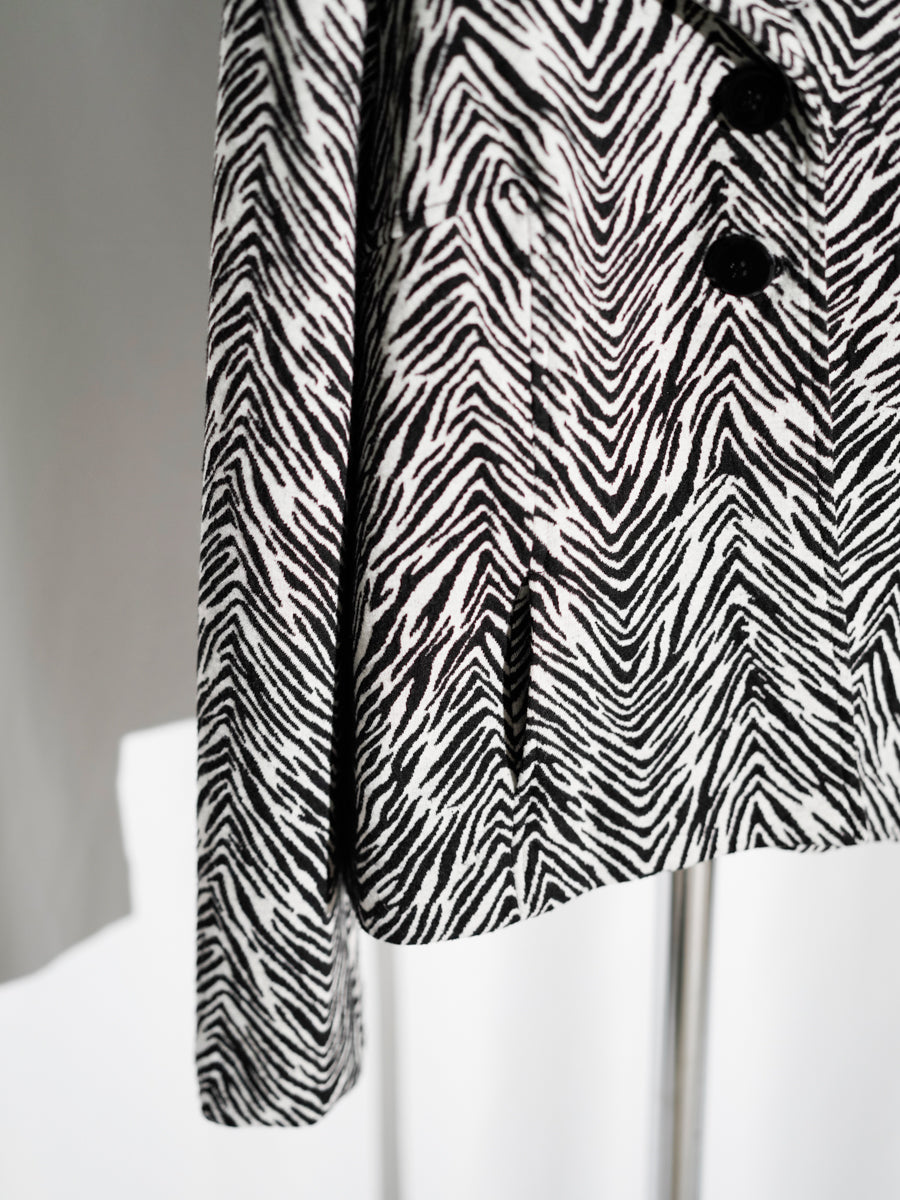 Graphic Chevron Jacket