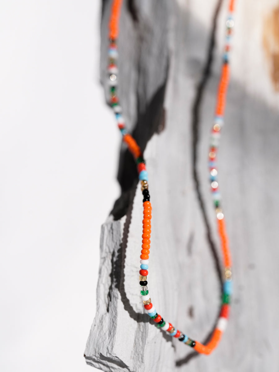 Mummy / Beaded necklace 004