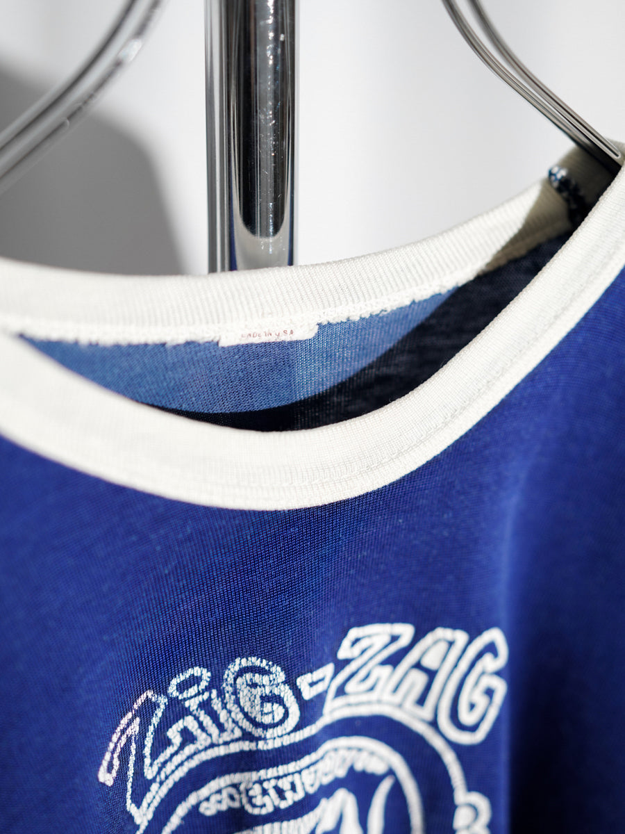 1960s Graphic Ringer T-Shirt