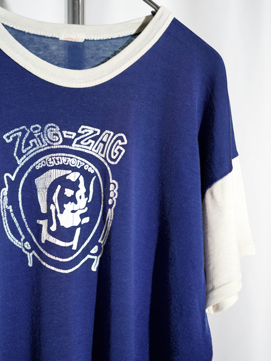 1960s Graphic Ringer T-Shirt