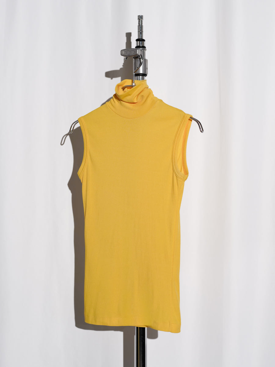 70s High Neck Sleeveless Top