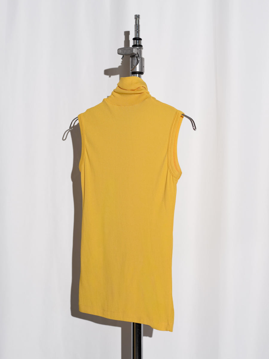 70s High Neck Sleeveless Top