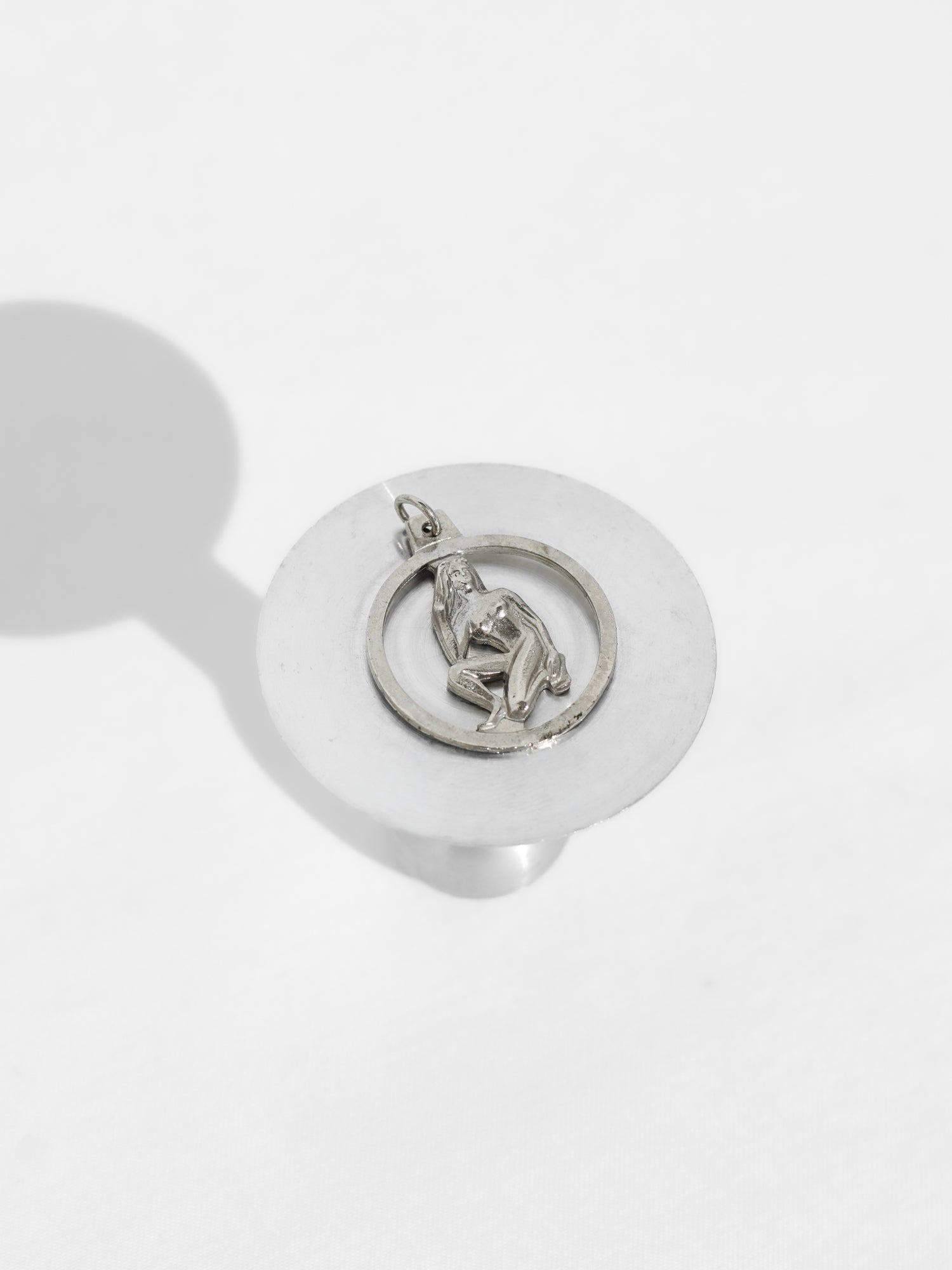 Virgo Woman Vintage Pendant Top