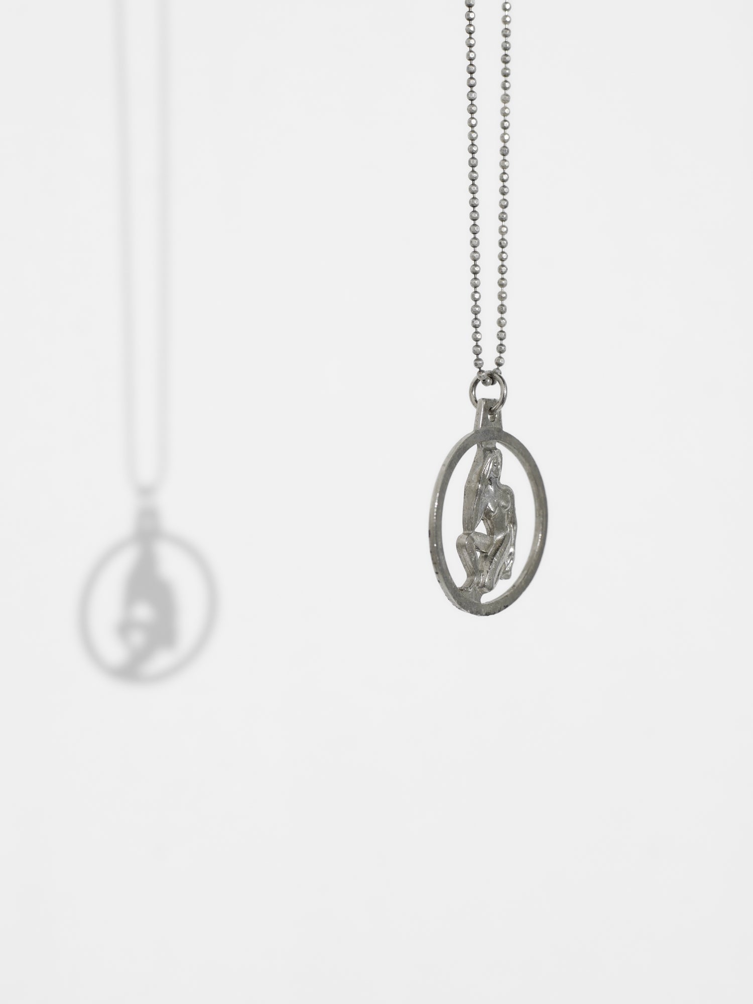 Virgo Woman Vintage Pendant Top