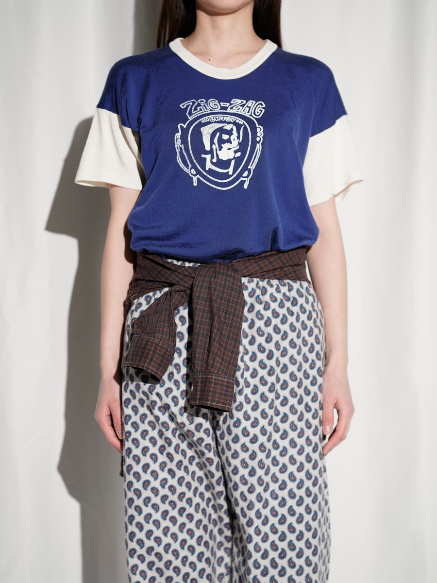 1960s Graphic Ringer T-Shirt