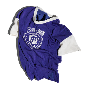 1960s Graphic Ringer T-Shirt