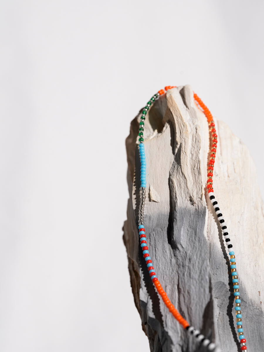 Mummy / Beaded necklace 008