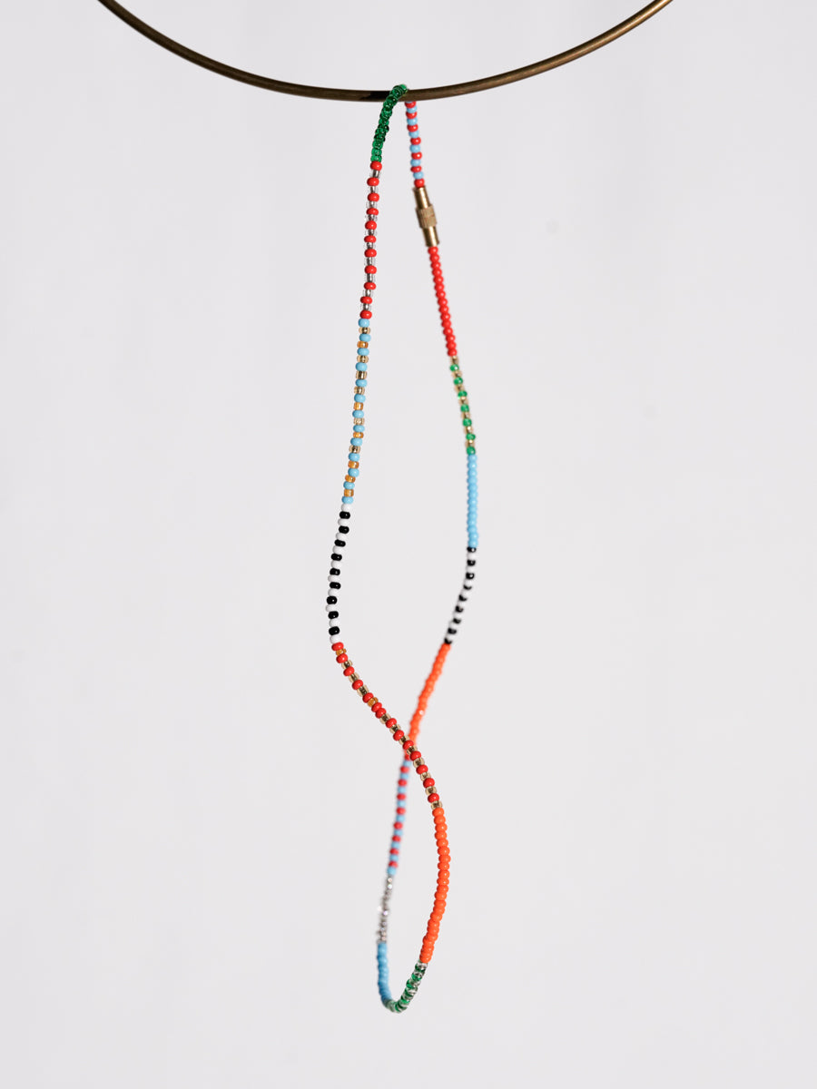 Mummy / Beaded necklace 008