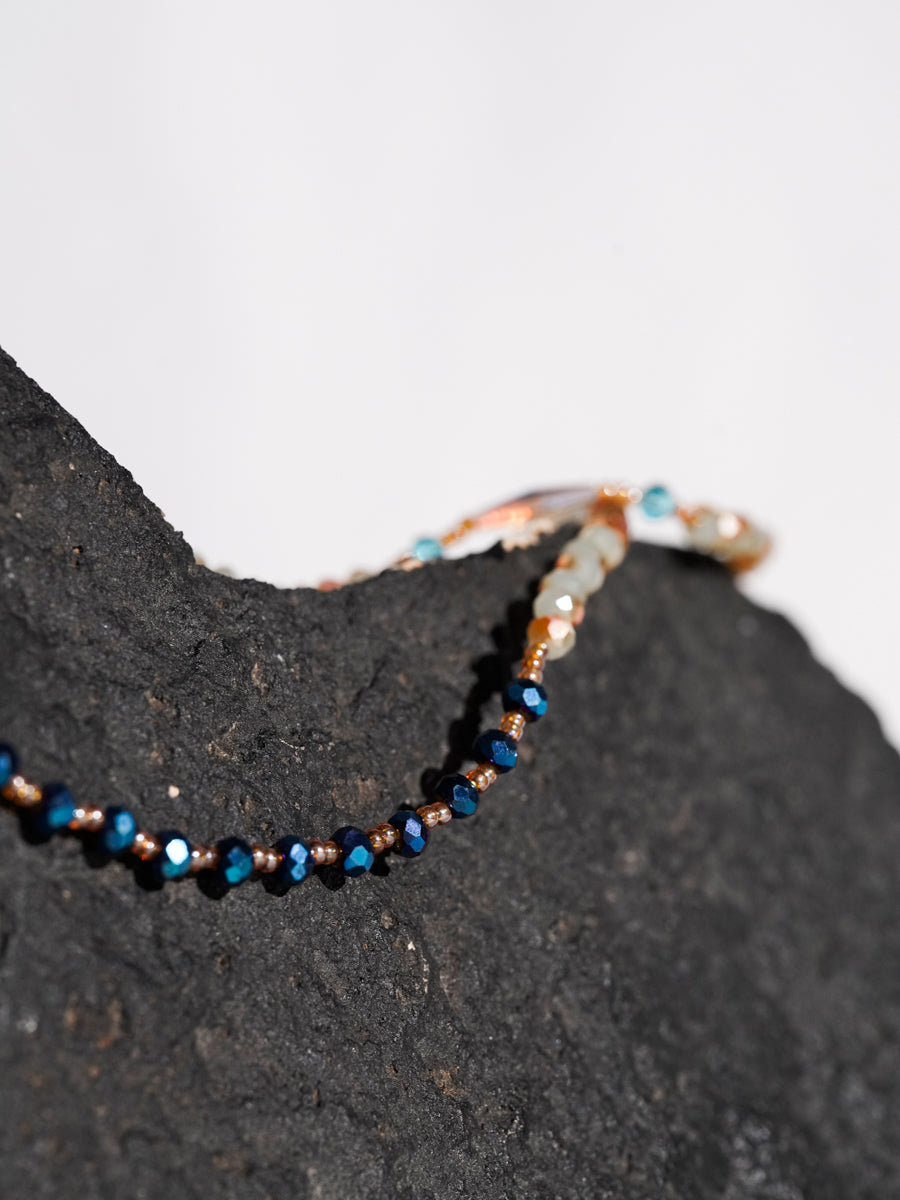 Mummy / Beaded necklace 009