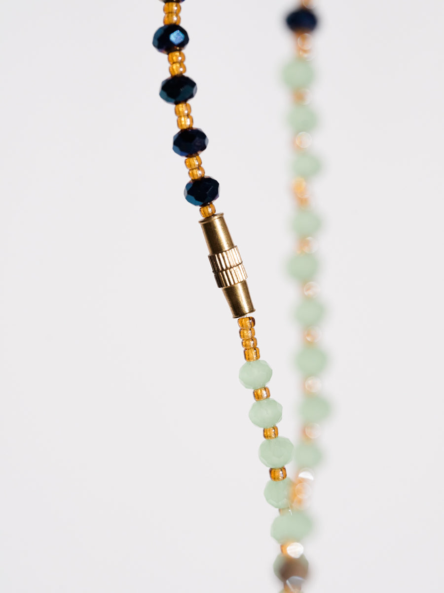 Mummy / Beaded necklace 010