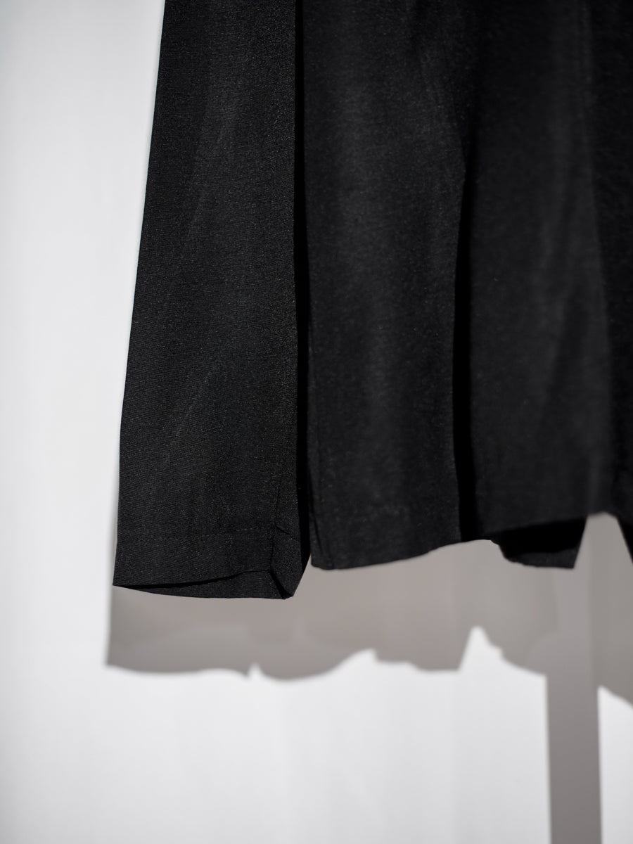 80s Shawl Collar Top