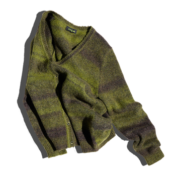 Striped Knit Cardigan