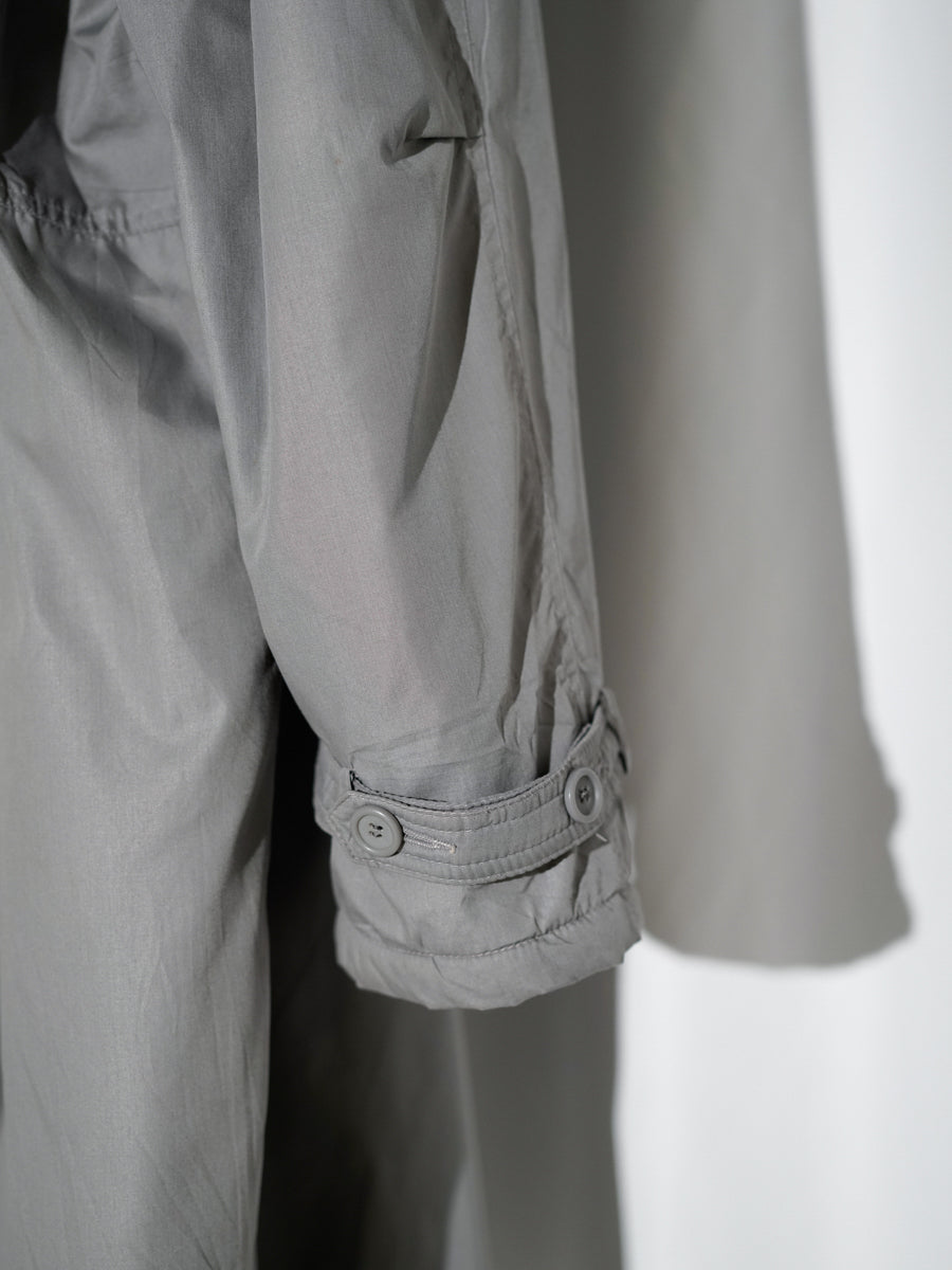 French Design Stand Collar Padded Coat