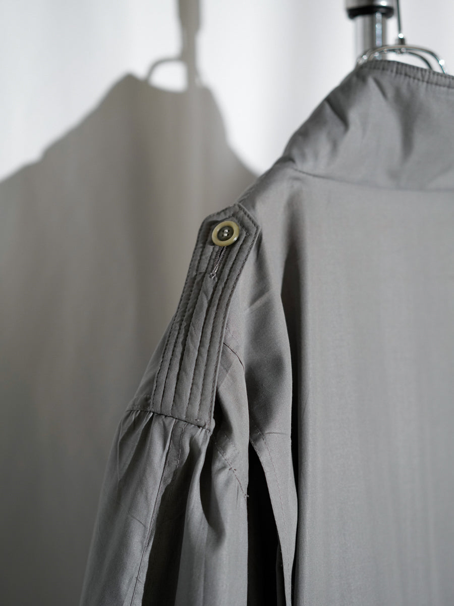 French Design Stand Collar Padded Coat