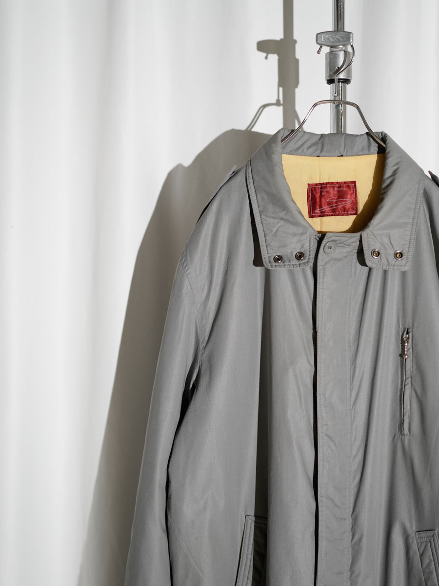 French Design Stand Collar Padded Coat