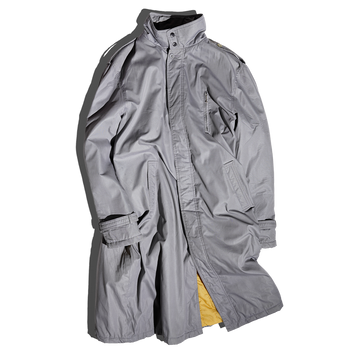 French Design Stand Collar Padded Coat