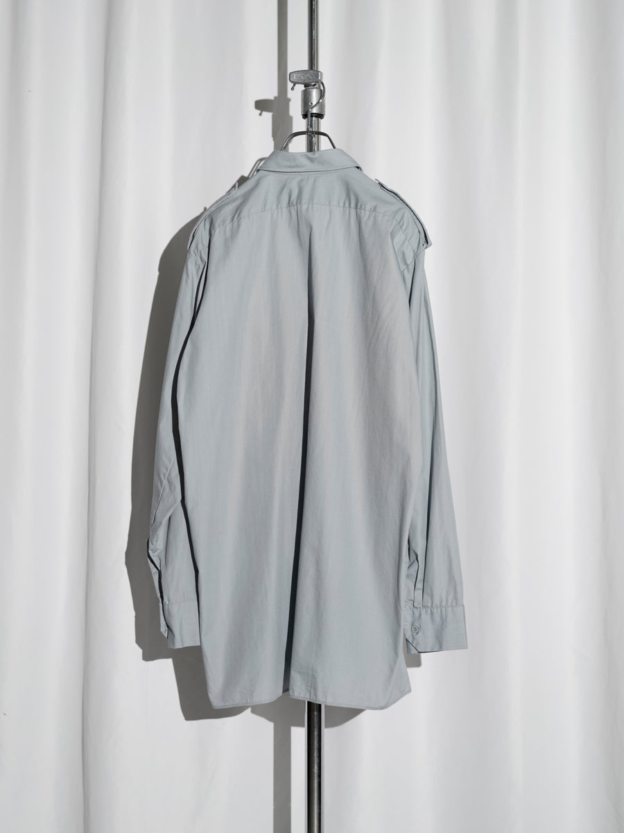 Military Epaulette Long Shirt