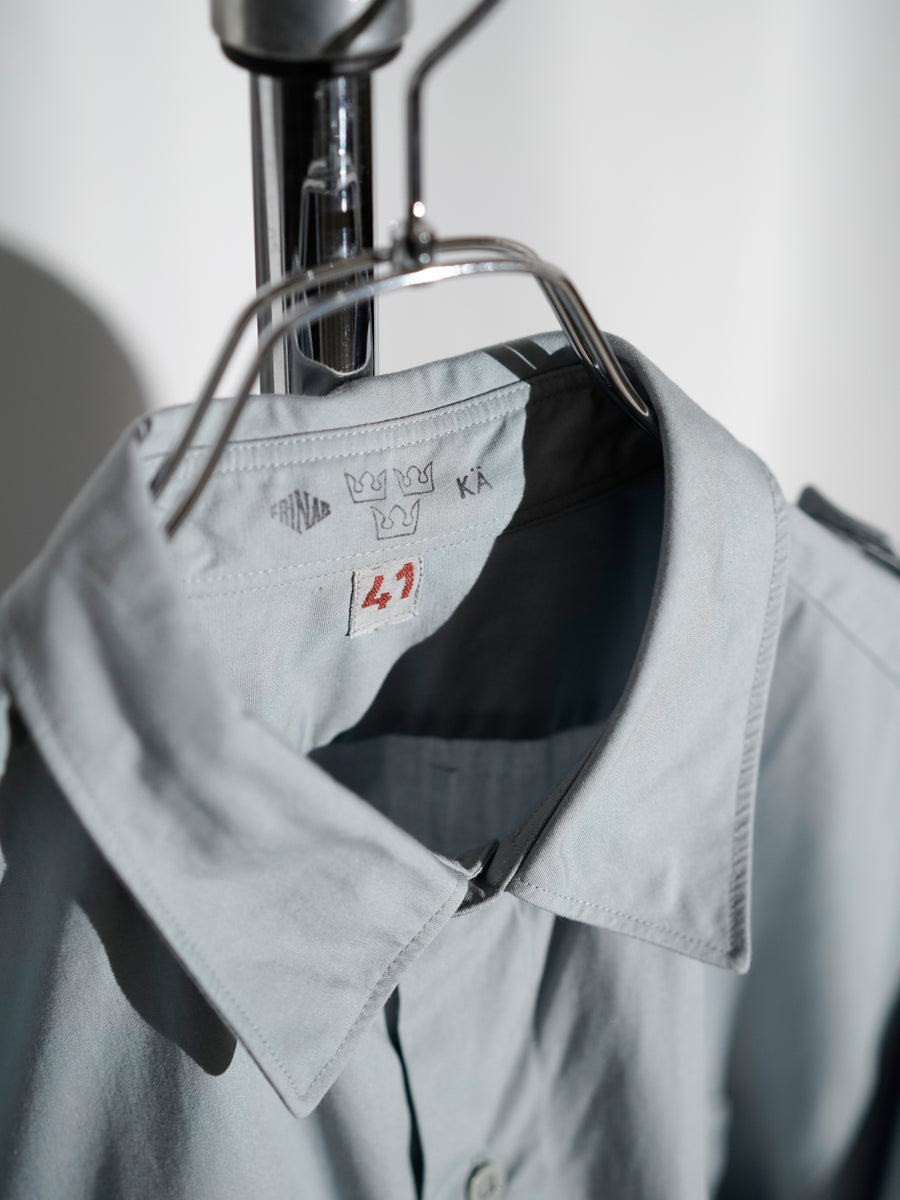 Military Epaulette Long Shirt