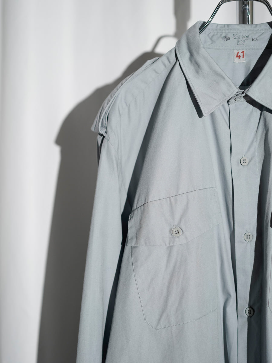 Military Epaulette Long Shirt