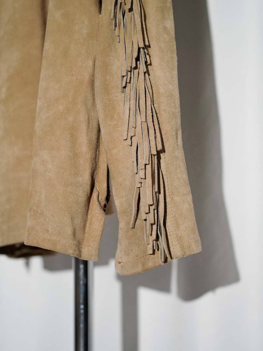 Suede Fringe Shirt