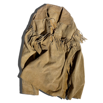 Suede Fringe Shirt