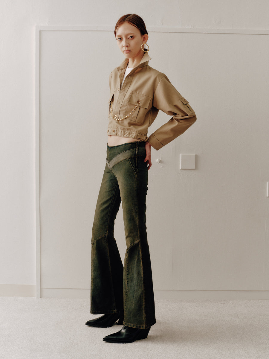 Face off / Flare Denim