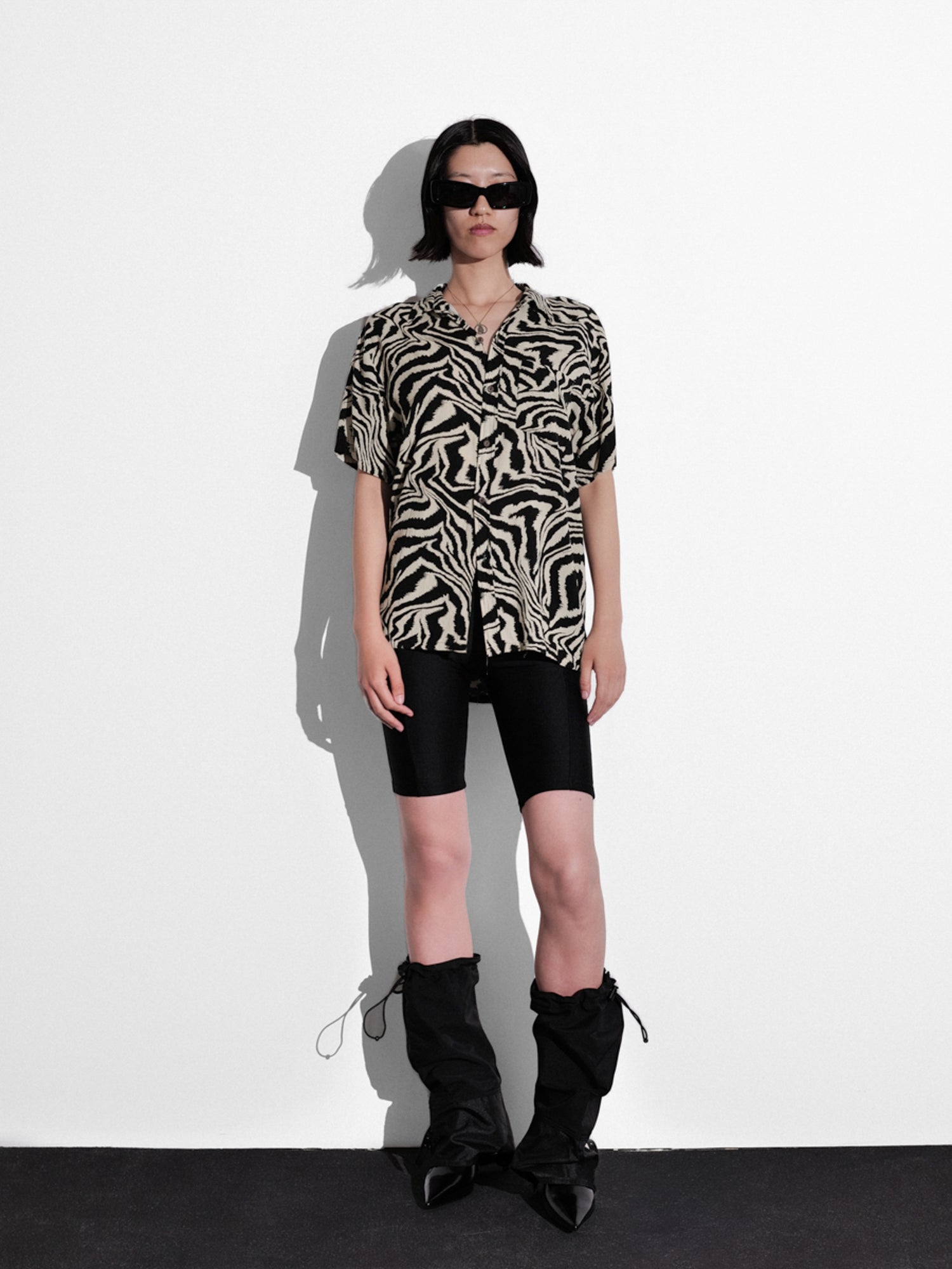 Digi Zebra Graphic Shirts