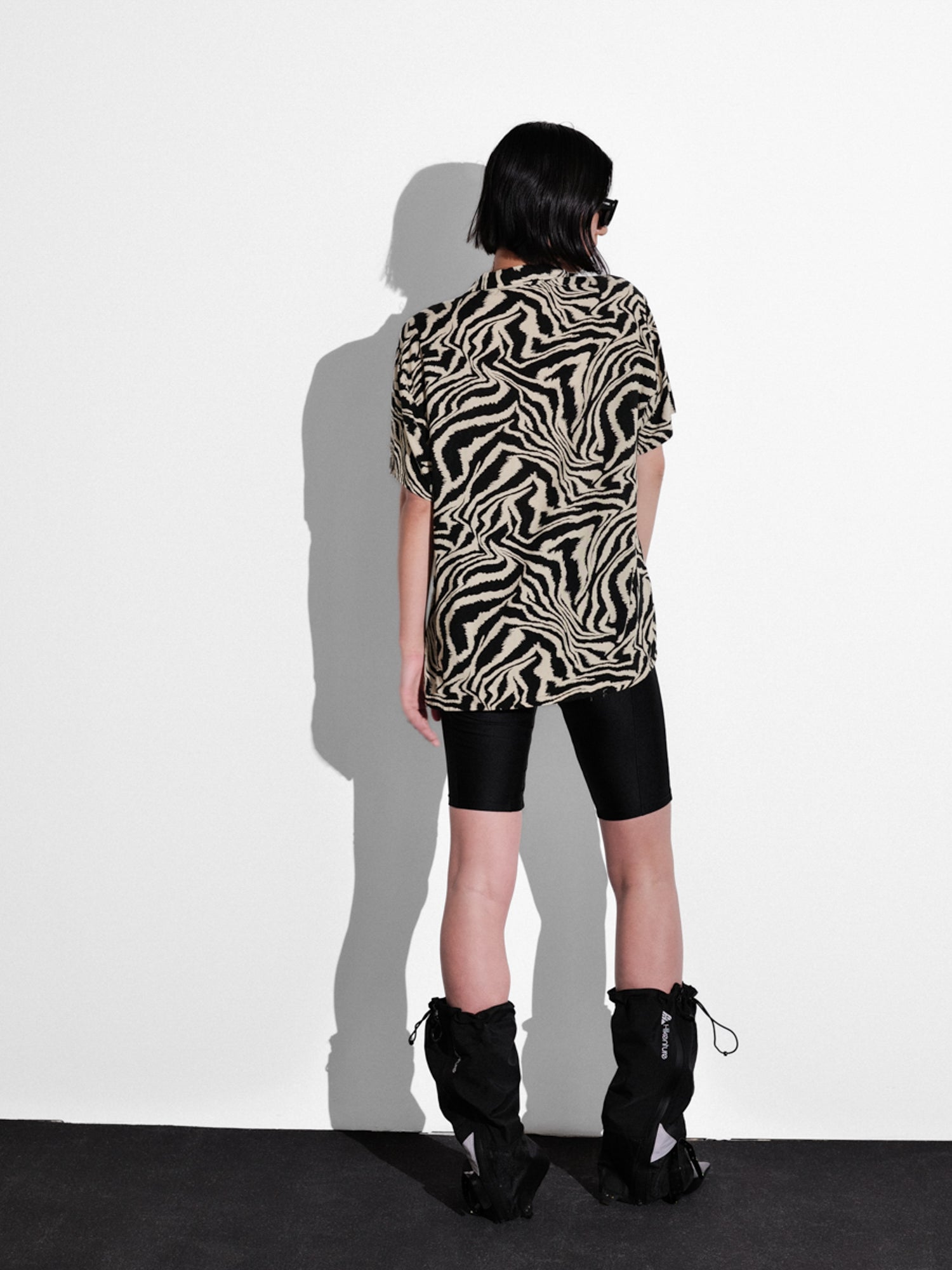 Digi Zebra Graphic Shirts