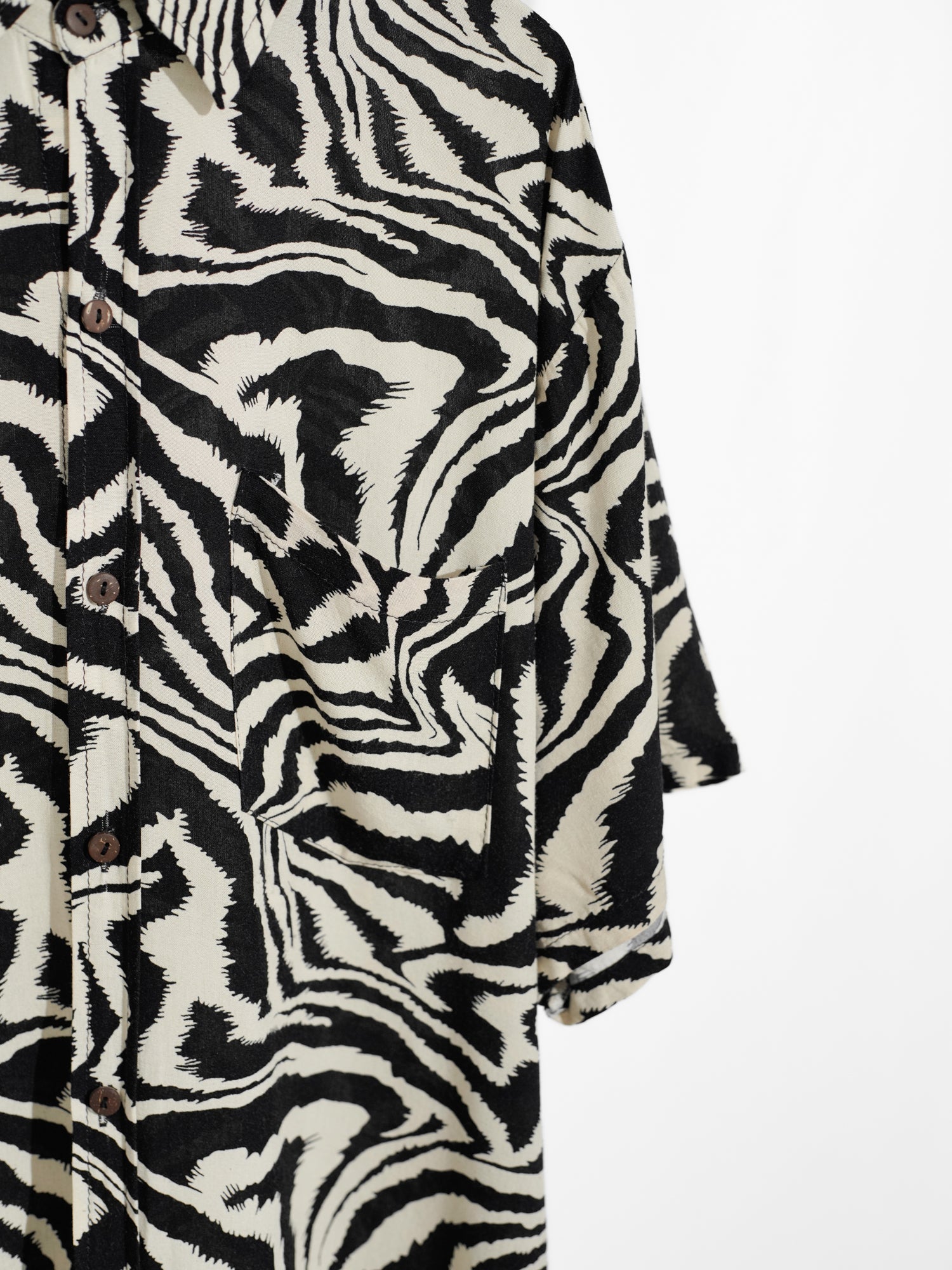Digi Zebra Graphic Shirts