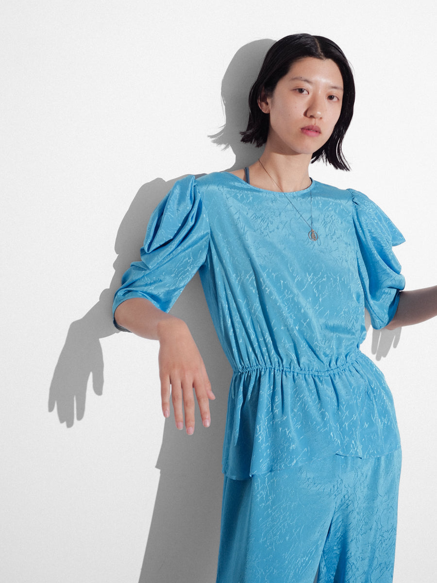 Puff Sleeves Jumpsuit