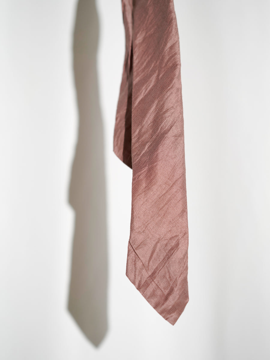 Crinkled Solid Tie