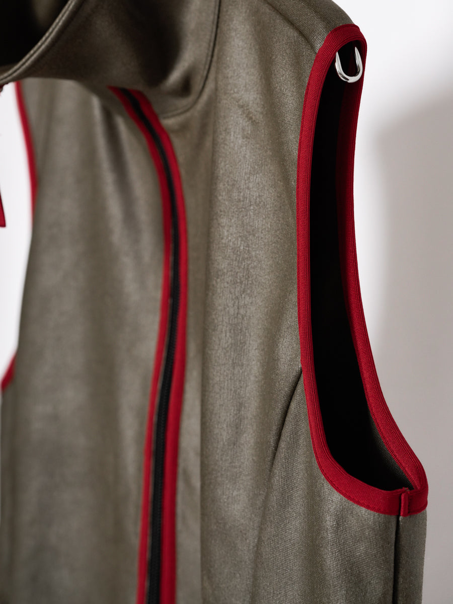 291295=HOMME / Full Zip Vest