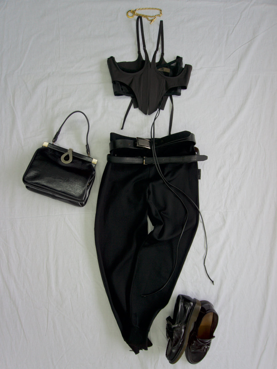 KNWLS / Fetish Corset top