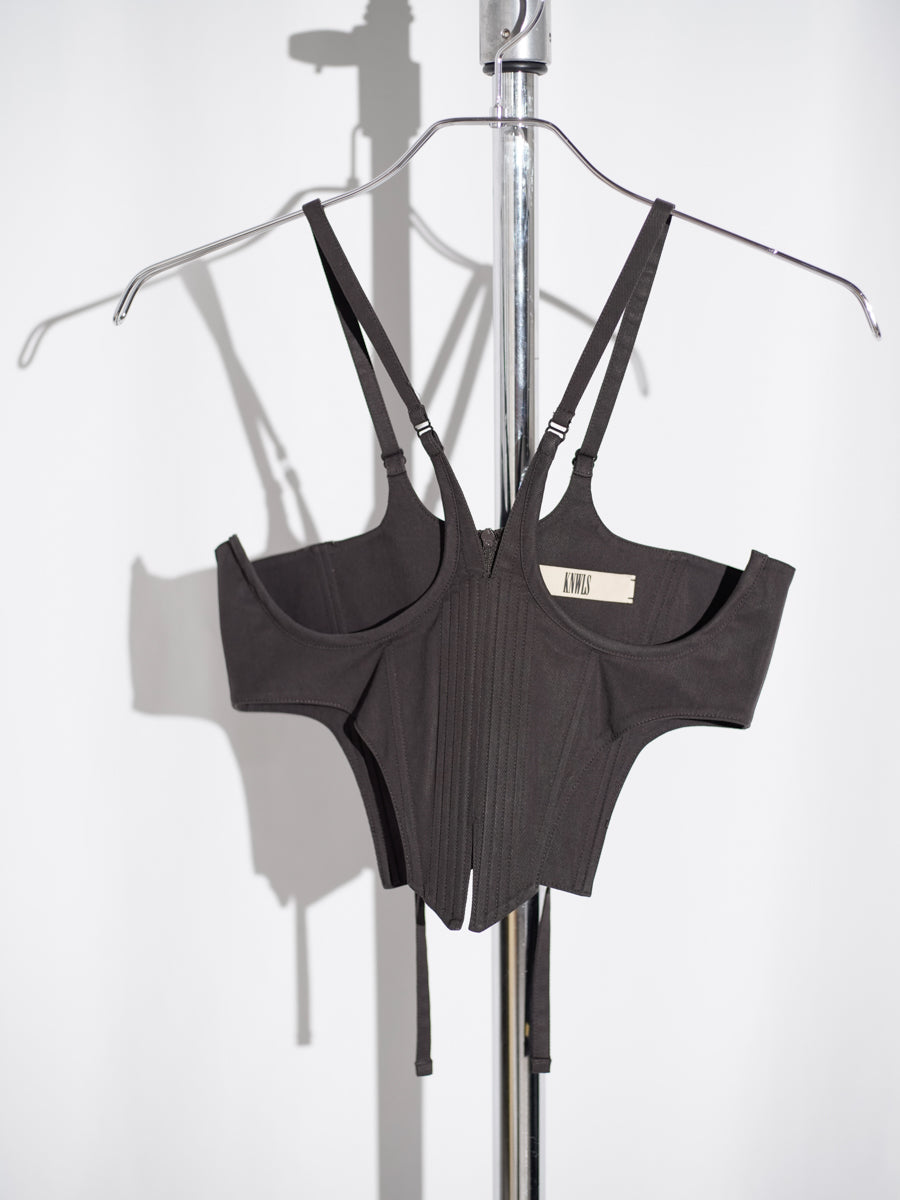 KNWLS / Fetish Corset top