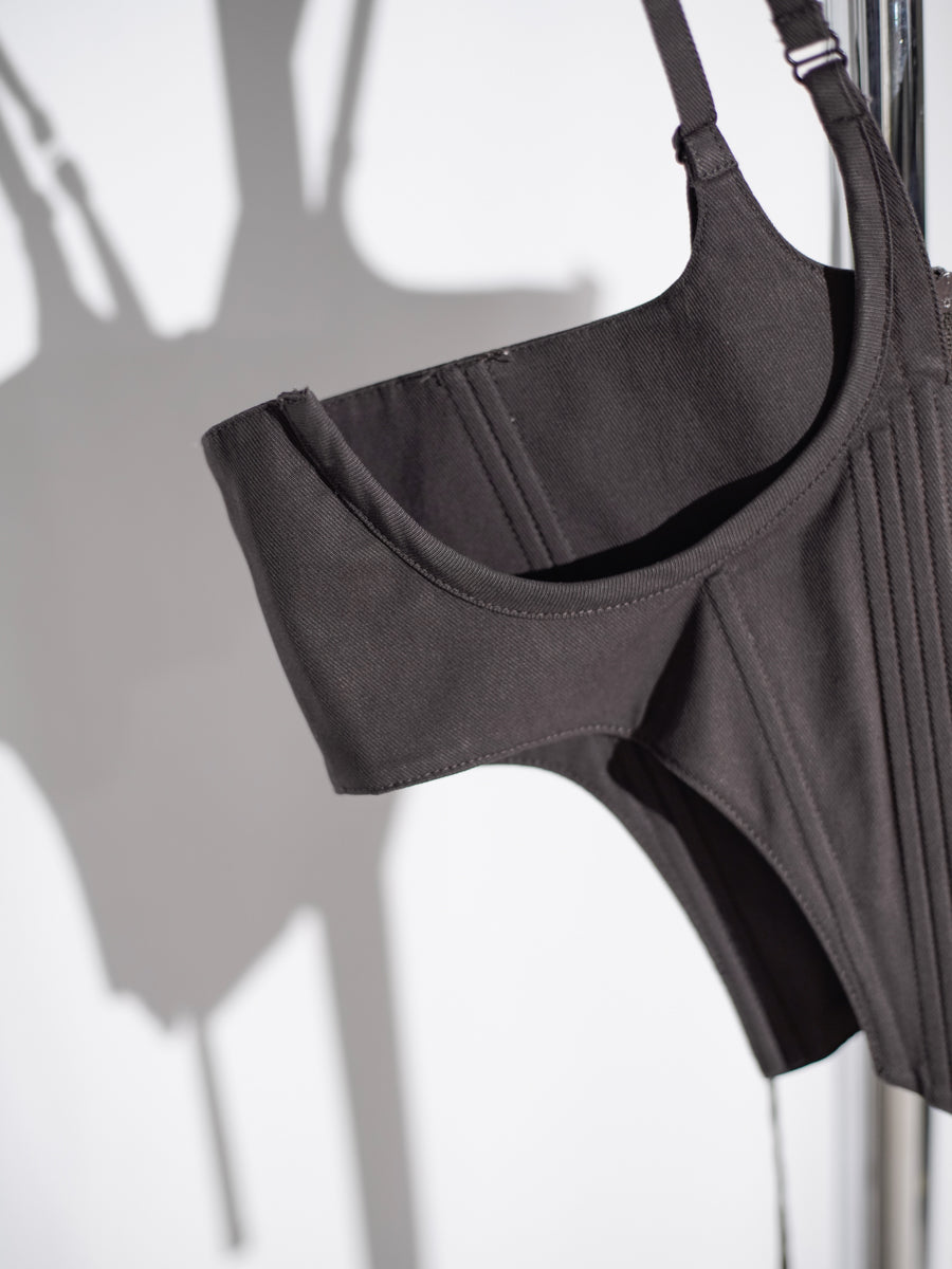 KNWLS / Fetish Corset top