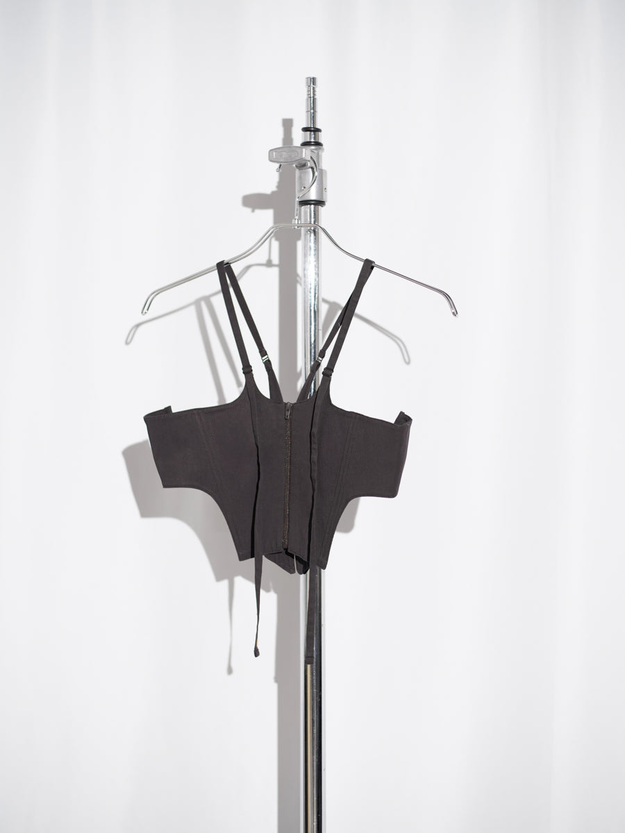 KNWLS / Fetish Corset top