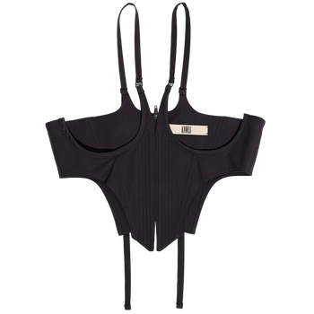 KNWLS / Fetish Corset top