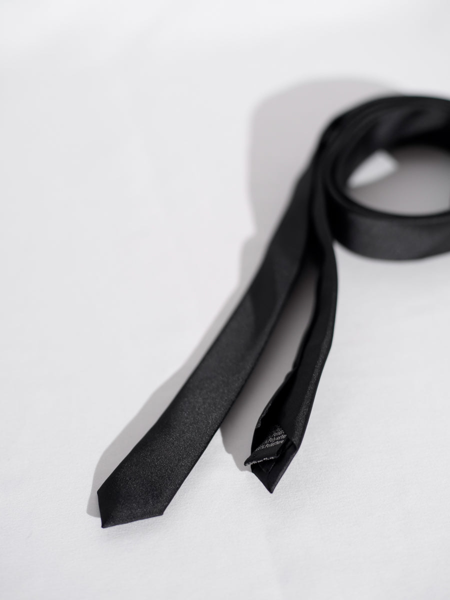 Narrow tie Black