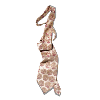Wave Pattern Jacquard Tie