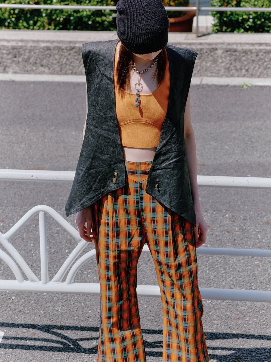 90s Leather Vest
