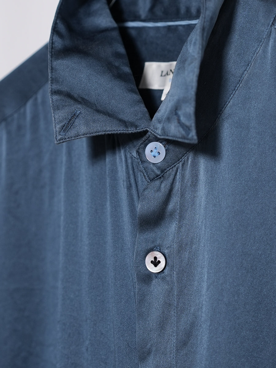 LANVIN en Bleu / Silk Shirt