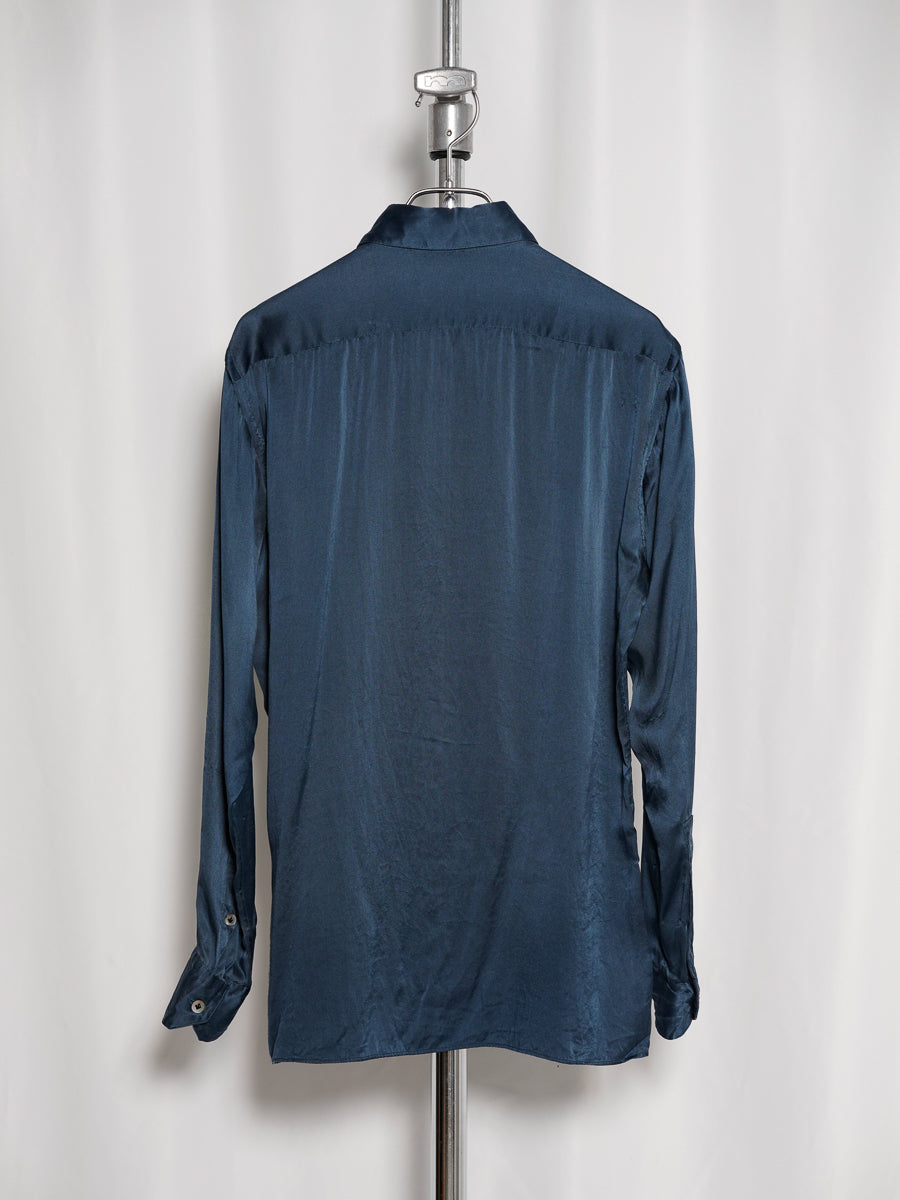 LANVIN en Bleu / Silk Shirt