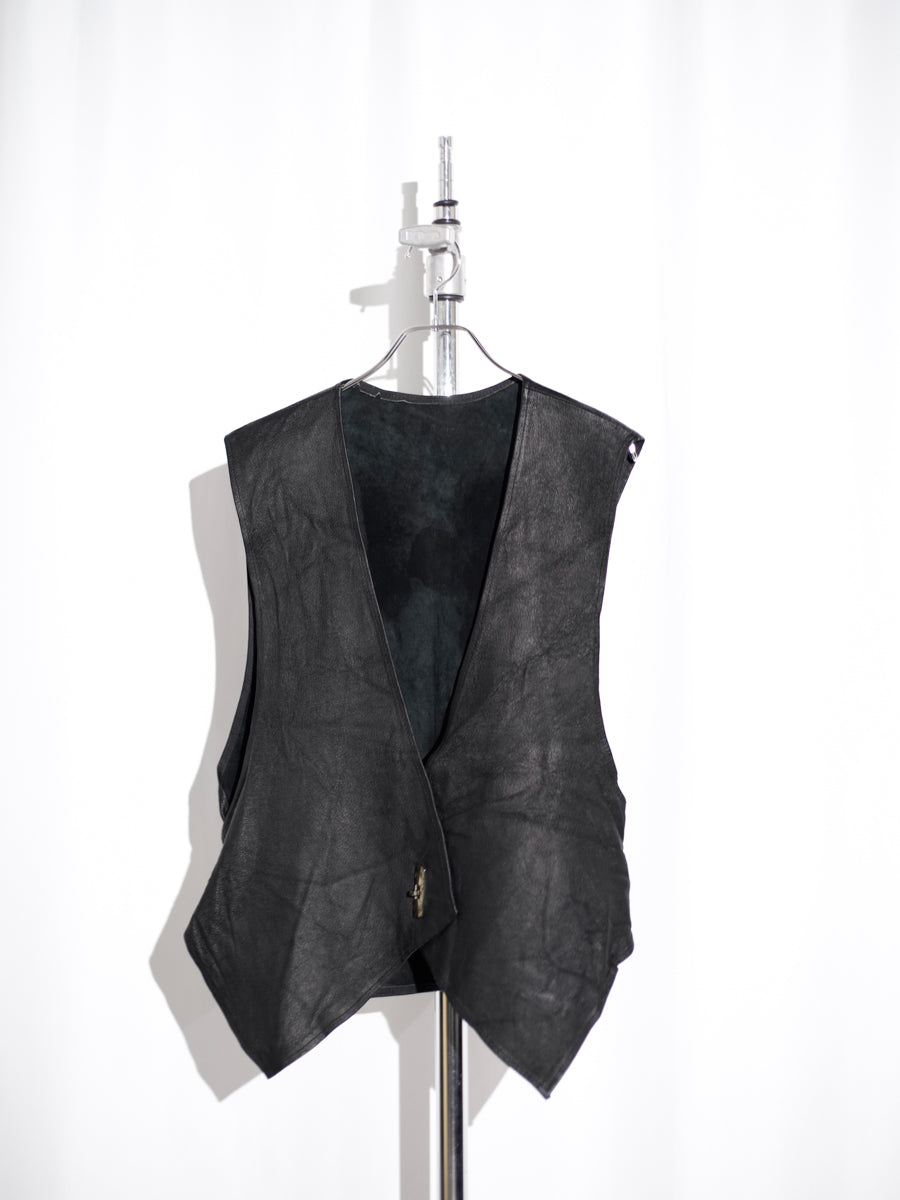 90s Leather Vest