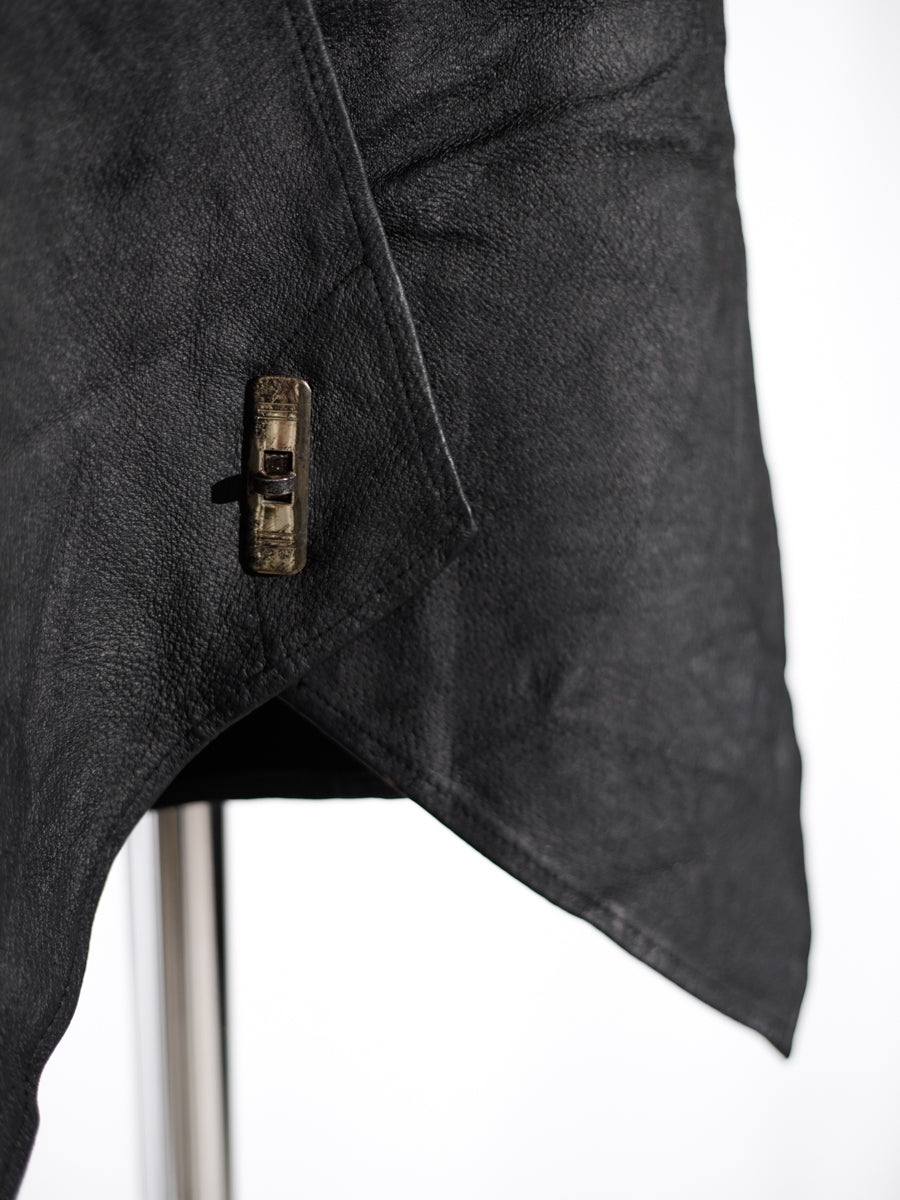 90s Leather Vest