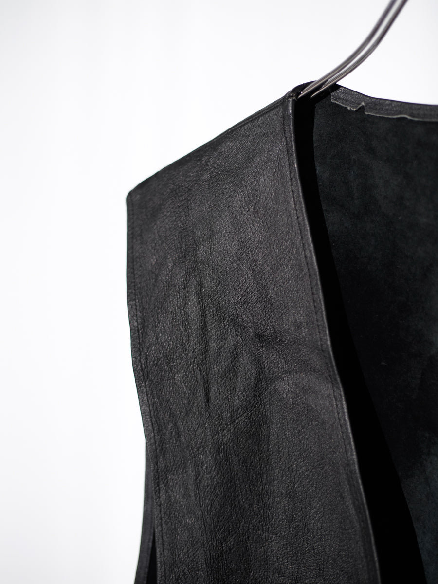 90s Leather Vest